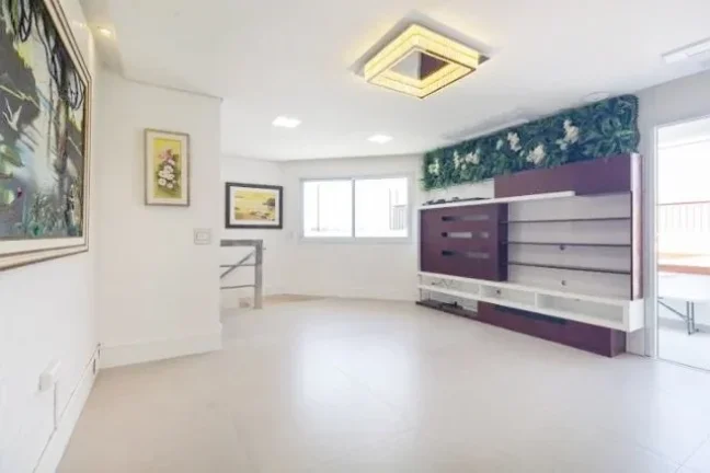 Imagem Cobertura Duplex 206M², 3Q, 2 Suítes, 6 Banheiros, 3 Vagas, Lavabo, Piscina Privativa, Churrasqueira na Unidade, Depósito.