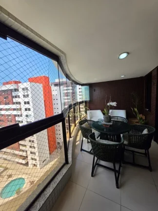 Imagem Apartamento 3 Suítes + Gabinete, 136 m², Nascente, Varanda Fechada ? Aquarius