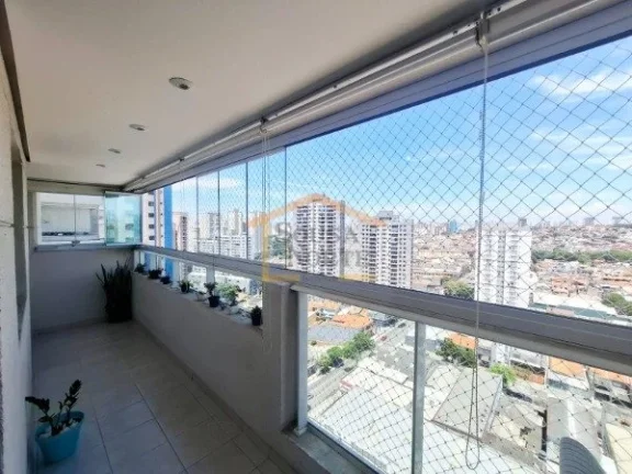 Imagem Apartamento de 72 m², com 2 dormitórios, sendo 1 suíte com varanda, sala dois ambientes, varanda ...