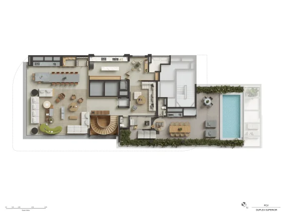 Imagem Cobertura Duplex com 688m2, 4 suítes e 5 vagas à venda na Vila Beatriz, São Paulo