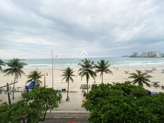 Imagem Apartamento frente mar com vaga nas Pitangueiras: 1 quarto, 2 salas, 1 banheiro, garagem, 70m²!