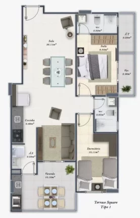 Imagem Apartamento à Venda em Tupi, Praia Grande - SP