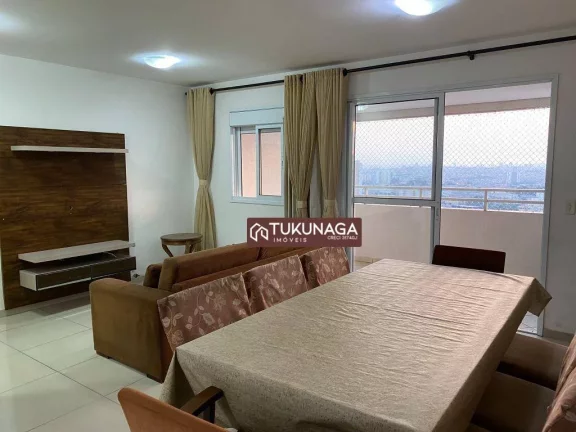 Imagem Apartamento com 3 Quartos 2 Vagas, vista livre à venda, 95 m² por R$ 1.010.000 - Vila Augusta - Guarulhos/SP