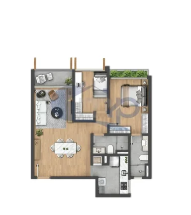 Imagem Apartamento á venda com 3 dormitórios na Praia Grande em Torres/RS