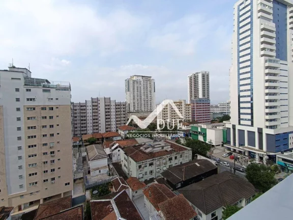 Imagem Apartamento com 2 dormitórios à venda, 84 m² por R$ 985.000,00 - Boqueirão - Santos/SP