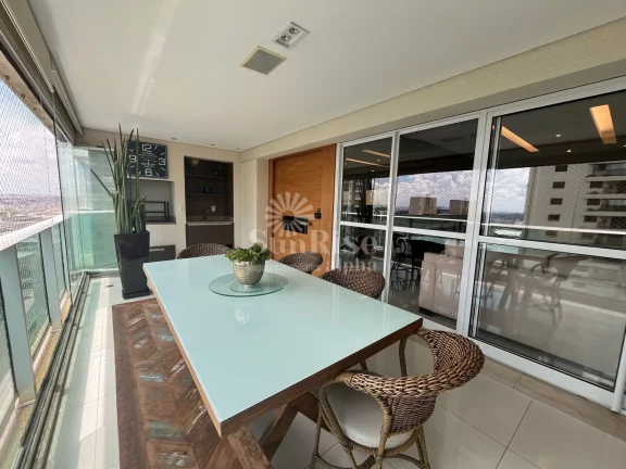 Imagem Apartamento mobiliado para alugar com 3 quartos e 3 vagas 212m² - Essência - Alphaville Industrial Barueri/SP