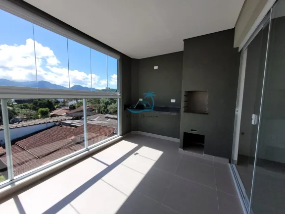 Imagem Belíssimo apartamento com 120m², 3 dormitórios, 3 banheiros e 2 vagas de garagem à venda no Centro de Ubatuba