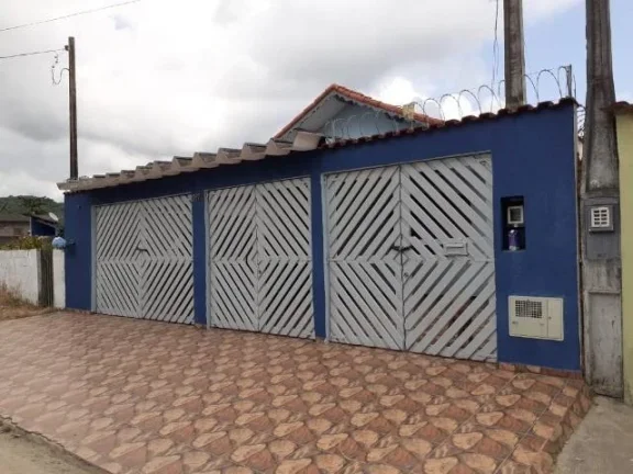 Imagem Casa para Venda em Peruíbe, Ana Dias, 2 dormitórios, 2 suítes, 1 banheiro, 3 vagas