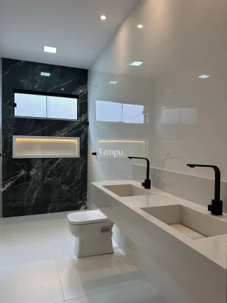 Imagem Casa Alto Padrão, 4 Suítes, piscina com cascata, 420 m², em Jardim Vila Boa, Goiânia/GO