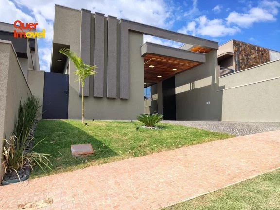 Imagem Condomínio de alto padrão em Ribeirão Preto-SP: Casa com 3 suítes, 4 vagas e 147m² no Jardim San Marco II