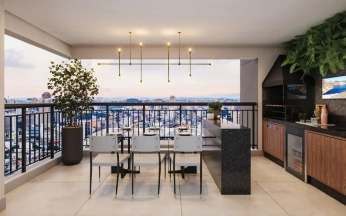 Imagem Apartamento de Luxo no Condomínio Gran Maia Piazza - 3 quartos, 3 suítes, 4 banheiros, 2 vagas - Macedo, Guarulhos-SP!