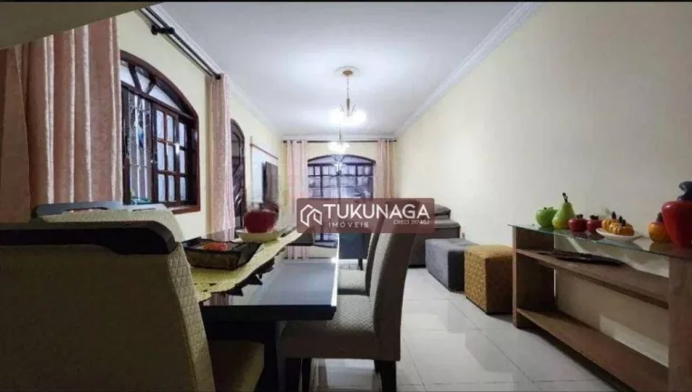 Imagem Sobrado com 3 dormitórios à venda, 167 m² por R$ 690.000 - Cidade Jardim Cumbica - Guarulhos/SP