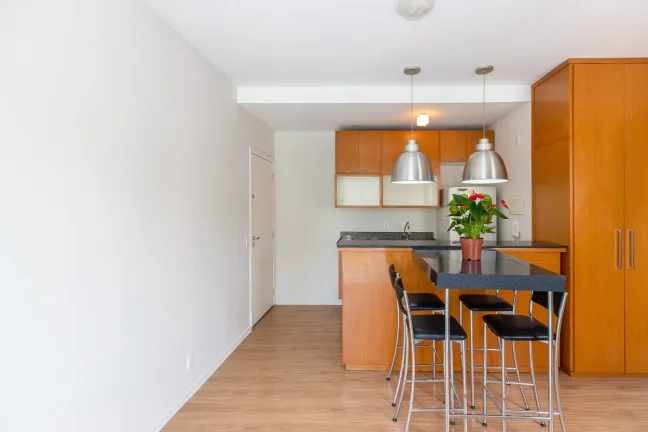 Imagem APARTAMENTO STUDIO VILA ANDRADE 34,00 M SALA VARANDA VISTA LIVRE COZINHA AMERICANA 1 BANHEIRO 1 VAGA LAZER COMPLETO