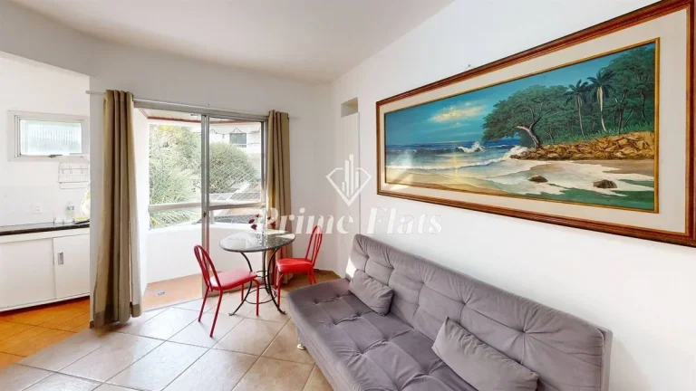 Imagem Flat disponível para venda no Royal Ibirapuera Park, com 42m², 1 dormitório e 1 vaga