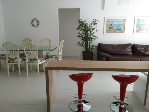 Imagem Apartamento com 3 dormitórios à venda, 105 m² - Pitangueiras - Guarujá/SP