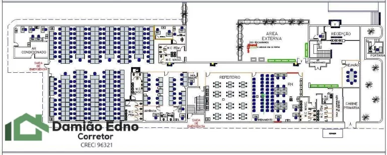 Imagem Aluga-se / Vende-se imóvel comercial monousuário pronto para Call Center (2