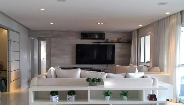 Imagem Apartamento 168M², 4Q, 3 Suítes, 4 Banheiros, 3 Vagas, Piscina, Academia, Salão de Festas e Jogos, Espaço Gourmet, Churrasqueira, Sauna, Playground.