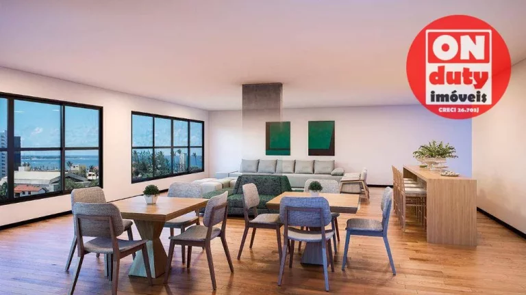 Imagem Studio com 1 suíte à venda, 41 m² por R$ 369.000 - Enseada - Guarujá/SP