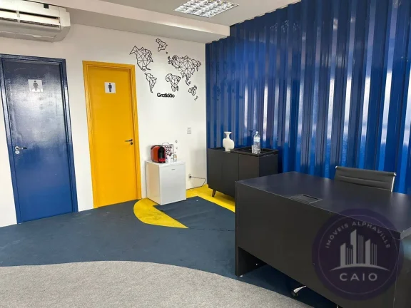 Imagem Sala mobiliada com 53 m² para aluguel por R$ 5.000,00 - Alphaville/SP