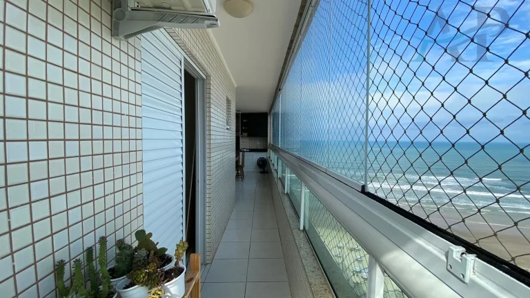 Imagem Apartamento Frente Mar na Vila Caiçara em Praia Grande