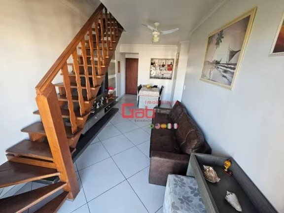 Imagem Cobertura com 3 dormitórios à venda, 120 m² por R$ 750.000 - Braga - Cabo Frio/RJ