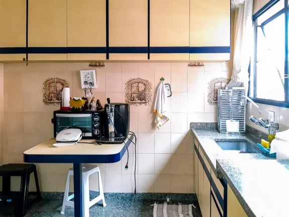 Imagem Apartamento com 3 dormitórios à venda, 130 m² por R$ 590.000,00 - Enseada - Guarujá/SP