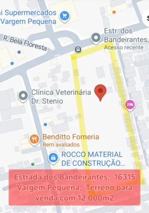 Imagem Terreno para Venda em Rio de Janeiro, Vargem Pequena