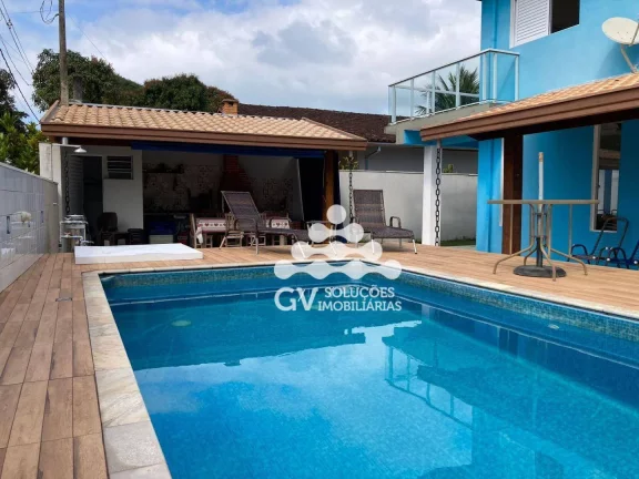 Imagem Casa com 3 dormitórios à venda, 165 m² por R$ 1.500.000,00 - Condomínio Samola - Ubatuba/SP