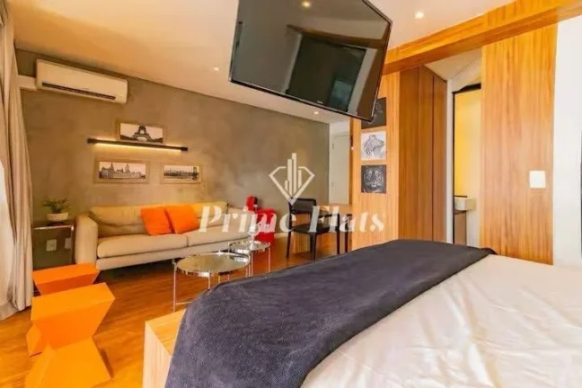 Imagem Flat disponível para venda Grand Mercure SP Itaim Bibi, com 36m², 1 dormitório e 1 vaga
