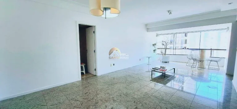 Imagem 150 m² bem distribuídos na Graça: 2 salas com varanda, 3 suítes, dependência completa e 3 vagas num