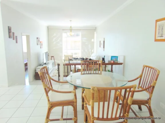 Imagem Pitangueiras - Uma quadra do mar - Amplo apartamento - Vista para o mar - 01 vaga de garagem.