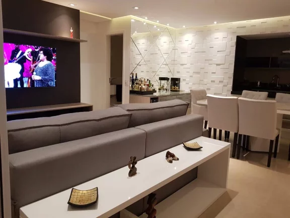 Imagem Apartamento Lindo105m², 3 Dormitórios Sendo 1 Suíte Porteira Fechada