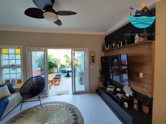 Imagem Casa para Aluguel de Temporada em Juquehy, com 5 quantos, sendo 02 suítes, Piscina, Sauna, 250m da praia, máx. 10 pessoas | Juquehy Imobiliária
