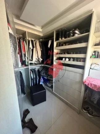 Imagem Apartamento 177m², 3 suítes ,Suíte master com closet e hidro,Sacada gourmet, 3 vagas. bairro Campestre em Santo André