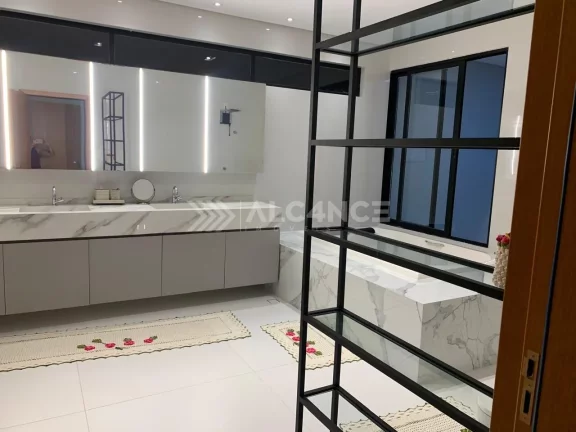 Imagem Casa em Condomínio alto padrão - 5 Suítes - 378,4 m² - Alphaville, Bayeux/PB