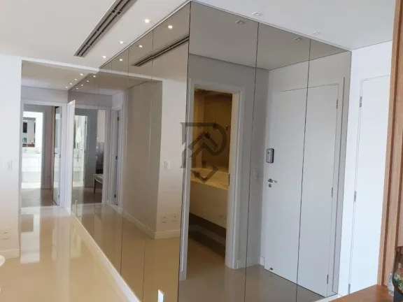 Imagem Apartamento brooklin decorado andar alto vista livre