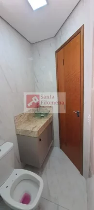 Imagem Cobertura para Venda em Santo André, Jardim Santo Antônio, 2 dormitórios, 2 banheiros, 1 vaga