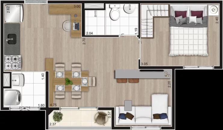 Imagem APARTAMENTO RESIDENCIAL em São Paulo - SP, Vila Moraes