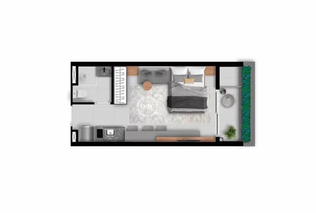 Imagem Imóvel com 1 Quarto à Venda, 27 m² em Moema - São Paulo