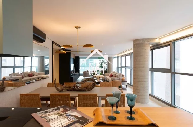 Imagem apartamento de 145m com hall privativo, 3 suítes, terraço gourmet, 2 vagas, Academia, Espaço gourmet, salão de festas, brinquedoteca, Piscina, Sauna