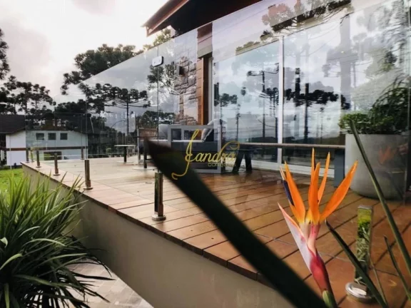 Imagem Lindo sobrado no Aspen Mountain de Gramado com 05 suítes mobiliado e decorado