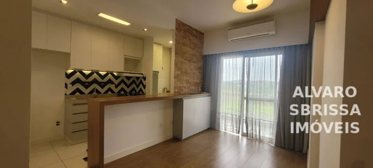Imagem Apartamento com 2 dormitórios 1 suíte repleto de armários planejados nos dormitórios e cozinha ar cond 65 m2 Condomínio Plaza Itu à venda