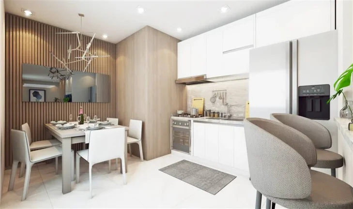 Imagem CASA COM 54.55 m² - BOQUEIRAO - PRAIA GRANDE SP