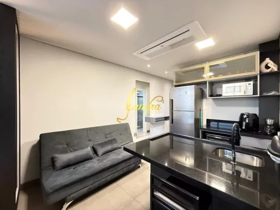 Imagem Apartamento Loft (JK)de frente , com box e infra