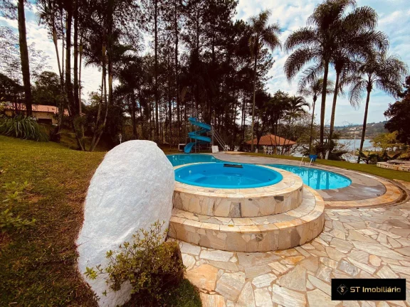 Imagem Linda Chácara à venda em Mairiporã - Fundo pra Àgua, 4.870m² - R$2.500.000