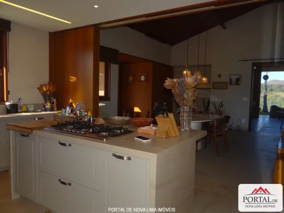 Imagem Casa de 4 quartos, alto luxo para locação, apenas 1 pavimento, você e sua família que tem bom gosto vão adorar!