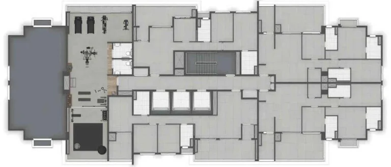 Imagem A praticidade que combina com sofisticação. Apartamentos residenciais de 85m² a 104m² e studios ...