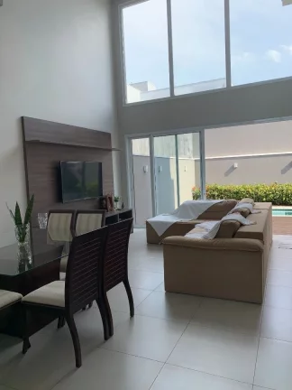 Imagem Sobrado a venda, Terra Nobre, Indaiatuba/SP, 3 suítes, sala ampla p?(C) direito duplo, cozinha integrada, piscina, quintal com pergolado, 4 vagas