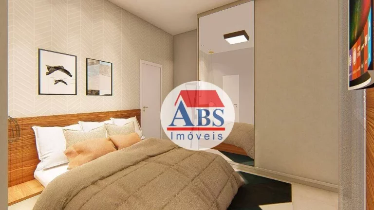 Imagem Apartamento com 2 dormitórios à venda, 60 m² por R$ 335.000,00 - Vila Guilhermina - Praia Grande/SP