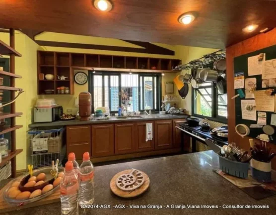 Imagem Miolo Granja - Casa de Campo SUSTENTÁVEL (3d 1ste).! Térrea, lareira, gourmet e edícula home office!